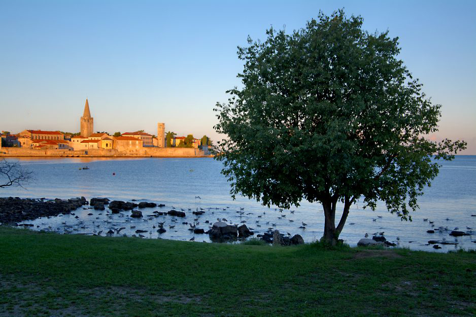 Früh am Morgen in Porec