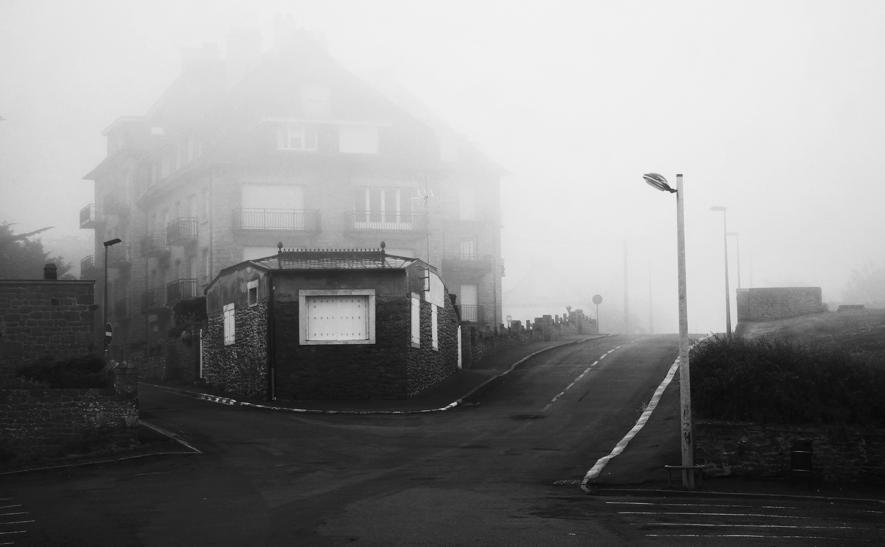 Früh am Morgen in Saint-Lunaire