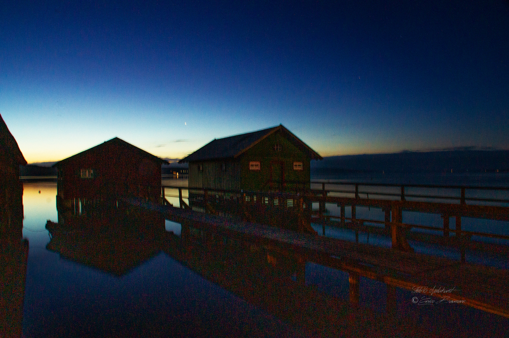 Früh am  Morgen in Schondorf am Ammersee