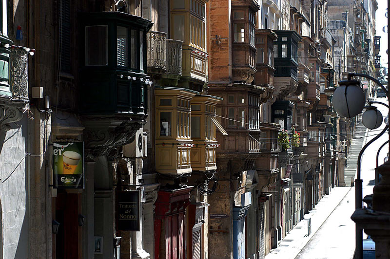 Früh am Morgen in Valetta