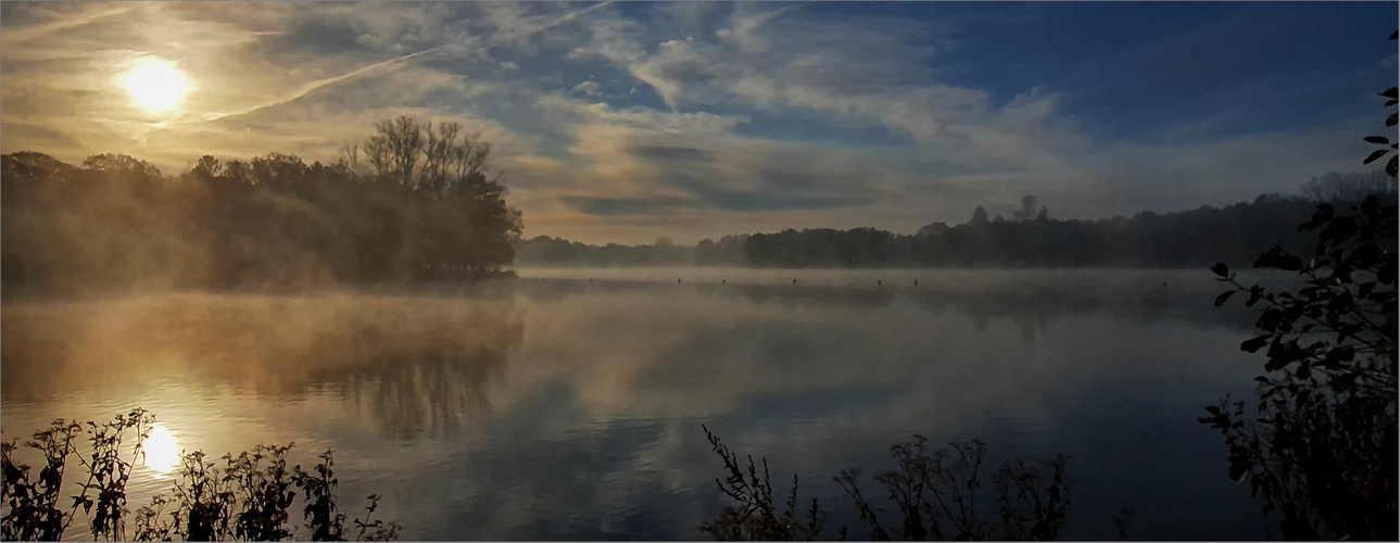 Früh am See    . . .