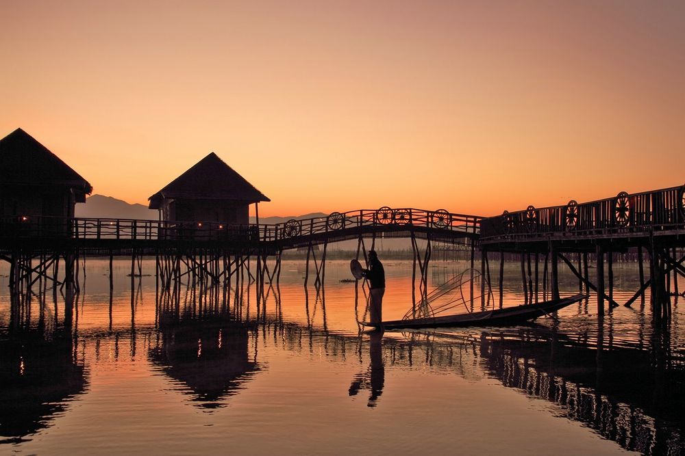 Früh auf dem Inle-See