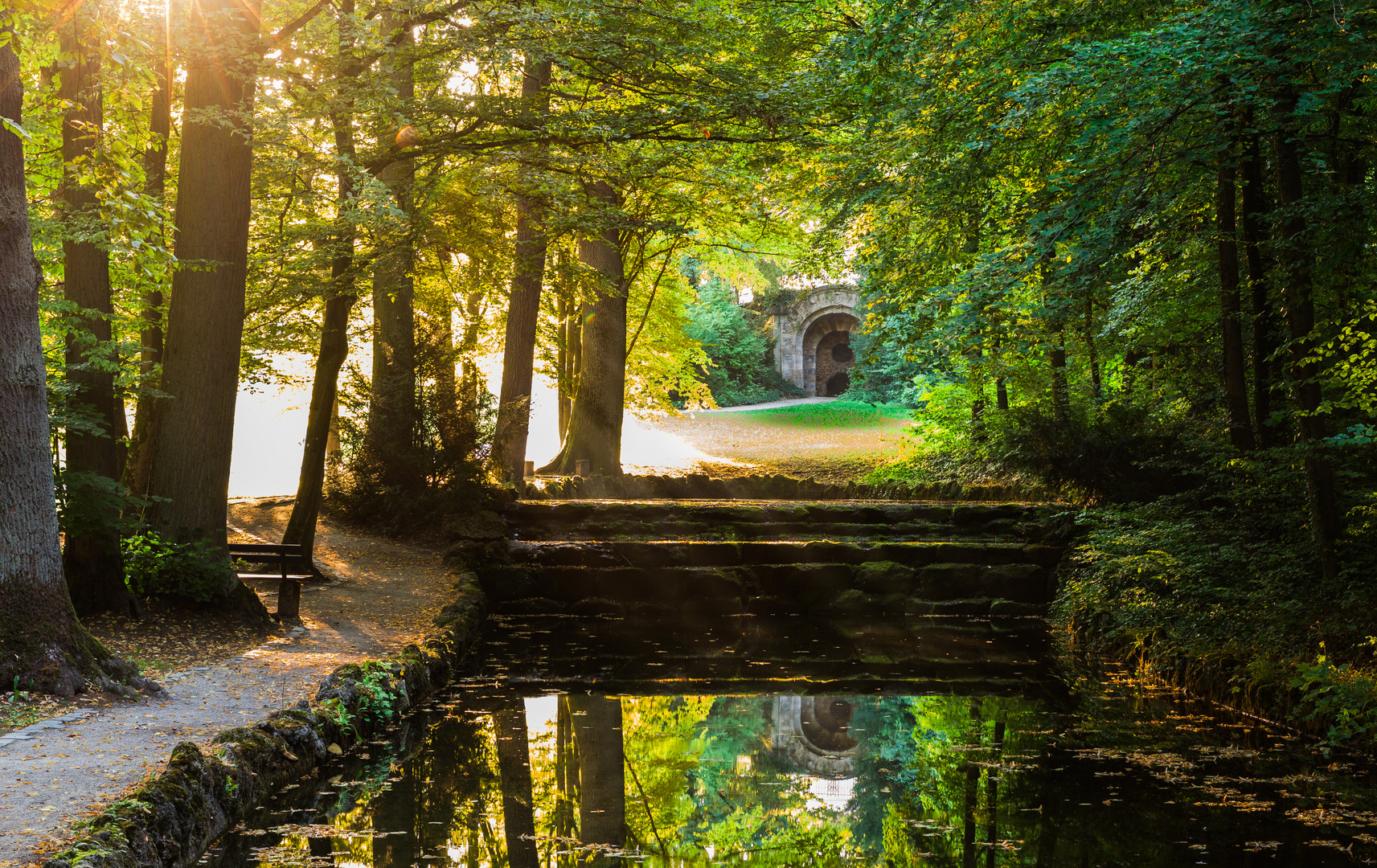 Früh im Park