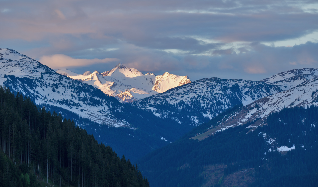 früh Morgens am Berg