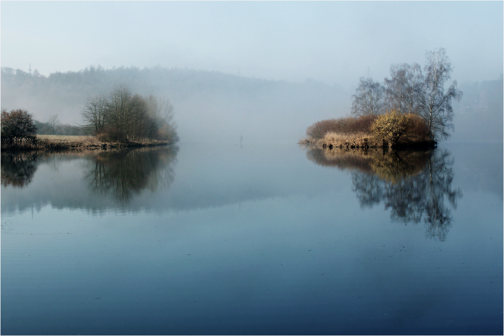 Früh morgens am Fluss