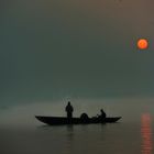 Früh Morgens am Ganges