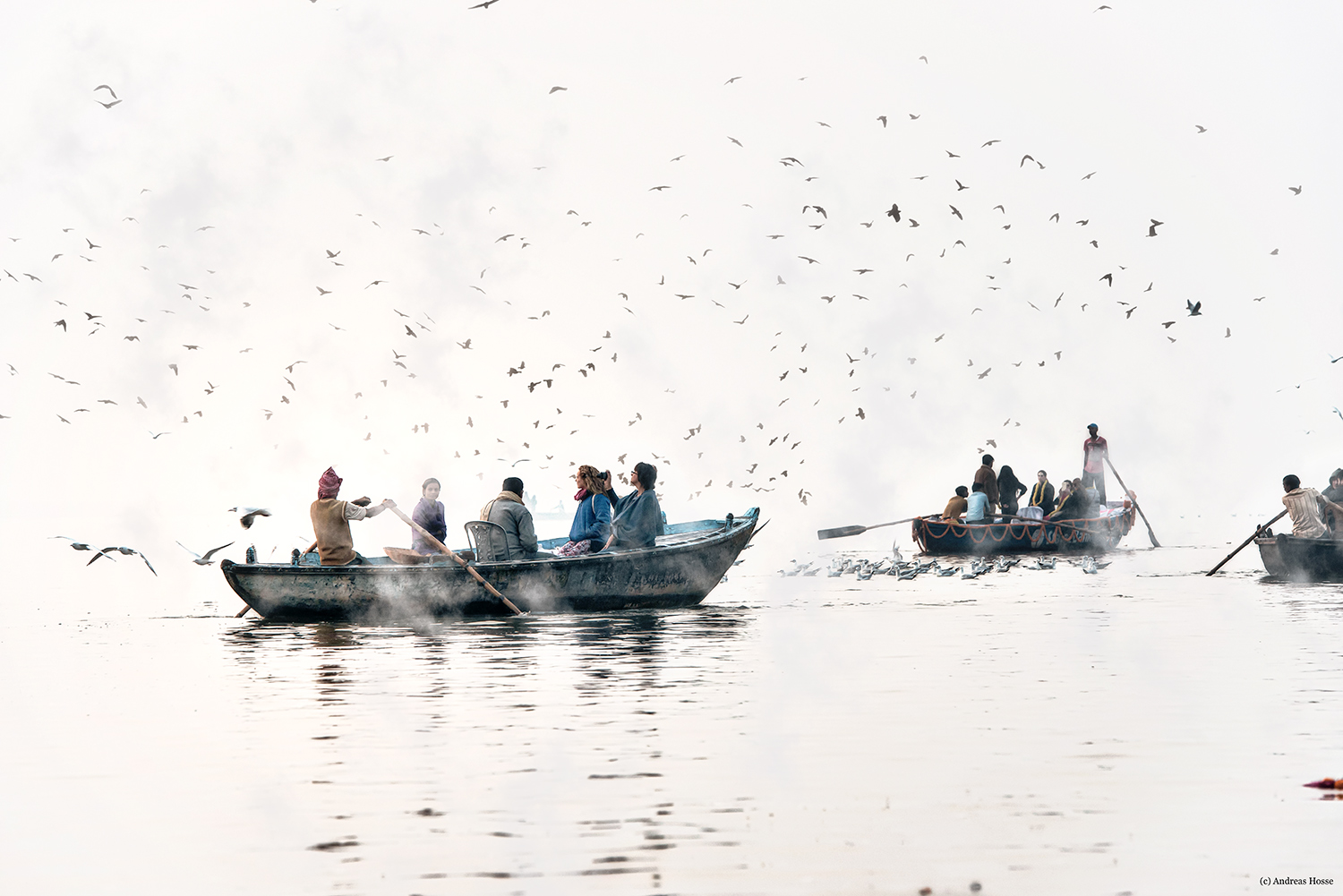 Früh Morgens am Ganges