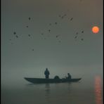 Früh Morgens am Ganges