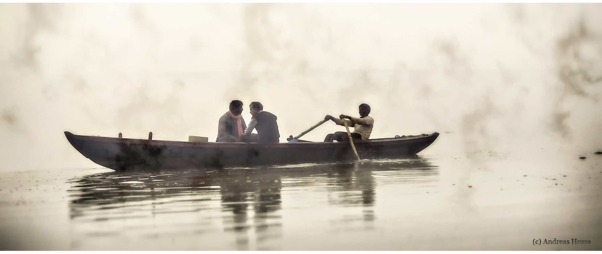 Früh Morgens am Ganges