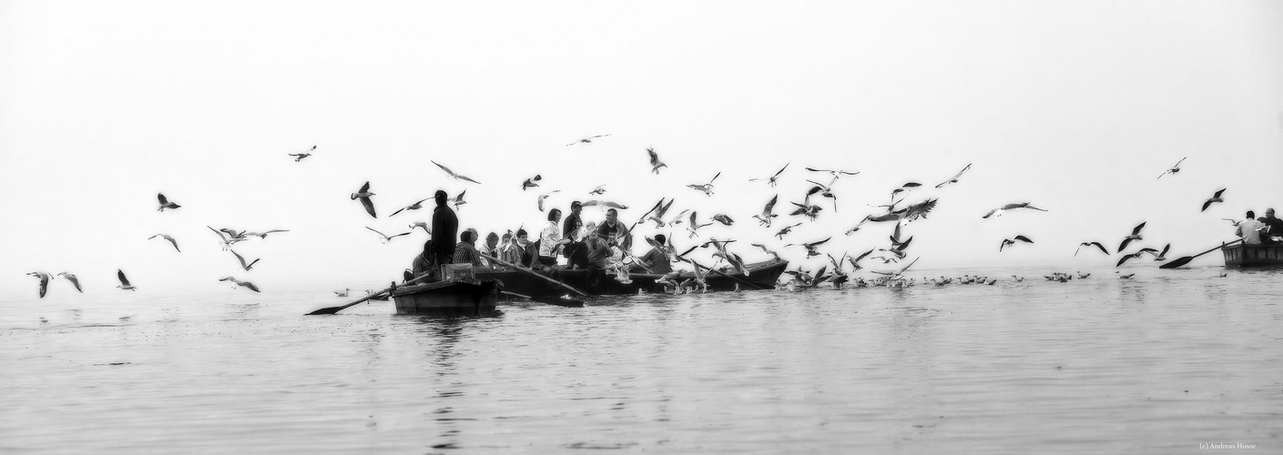 Früh Morgens am Ganges