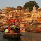 früh morgens am Ganges in Varanasi