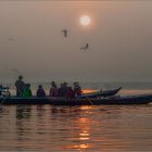 Früh Morgens am Ganges  "V"