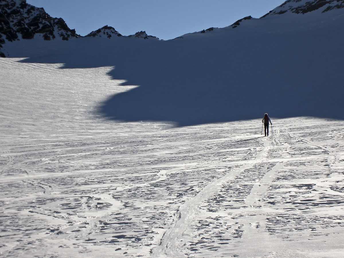 Früh morgens am Gletscher