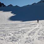 Früh morgens am Gletscher