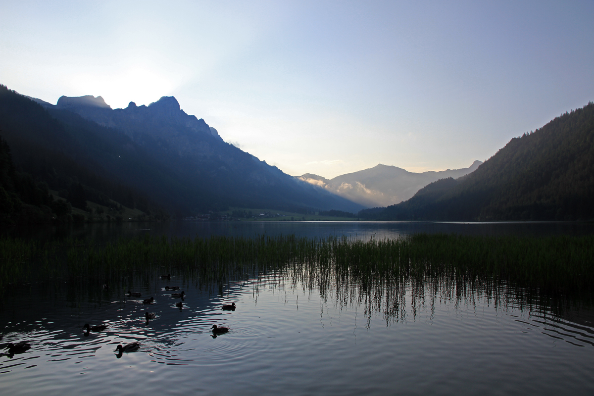 Früh morgens am Haldensee