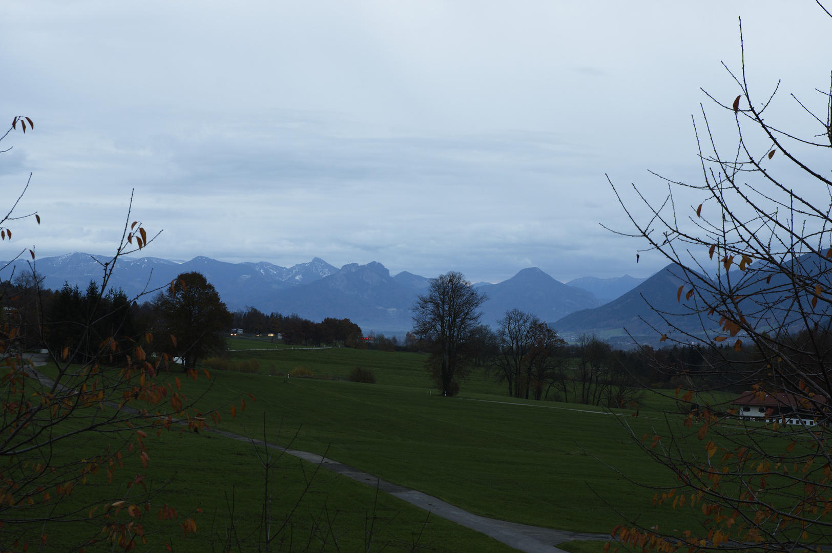 Früh Morgens am Irschenberg....