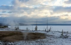 Früh morgens am Lake Yellowstone (IV)