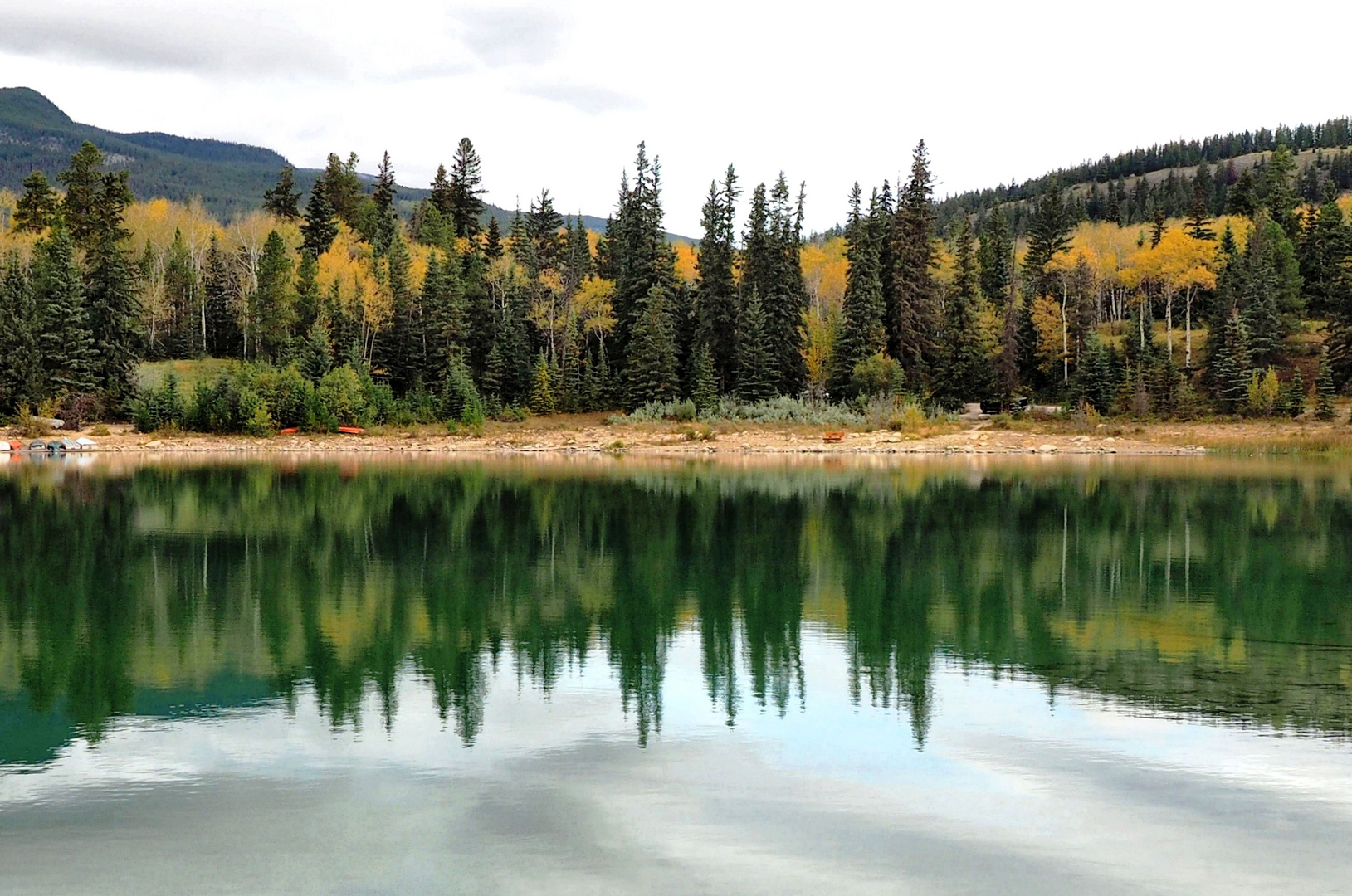 Früh Morgens am Patricia Lake (2)