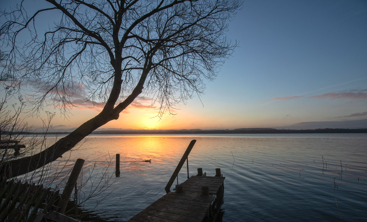 Früh morgens am Ratzeburger See