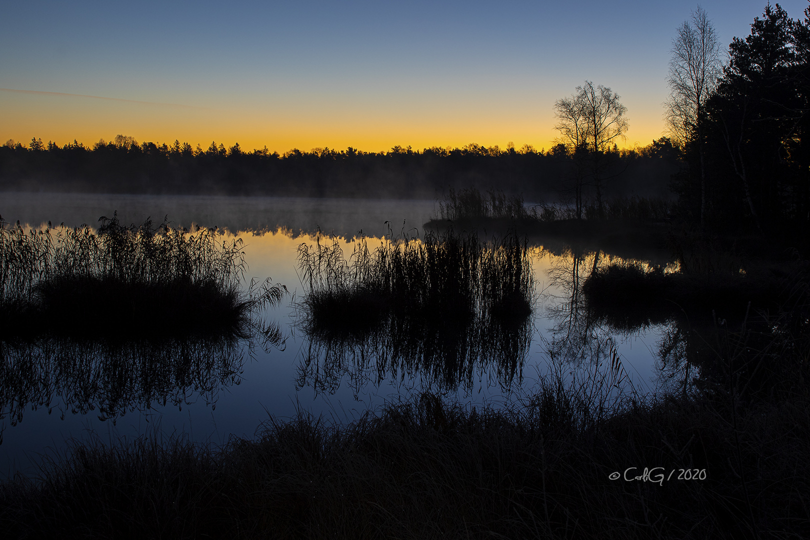 Früh Morgens am Riedsee...