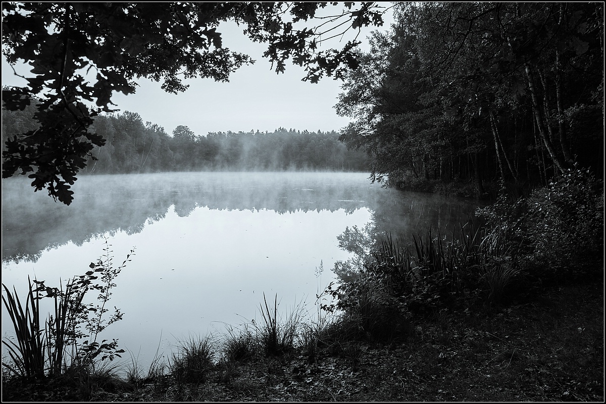 -Früh Morgens am See-