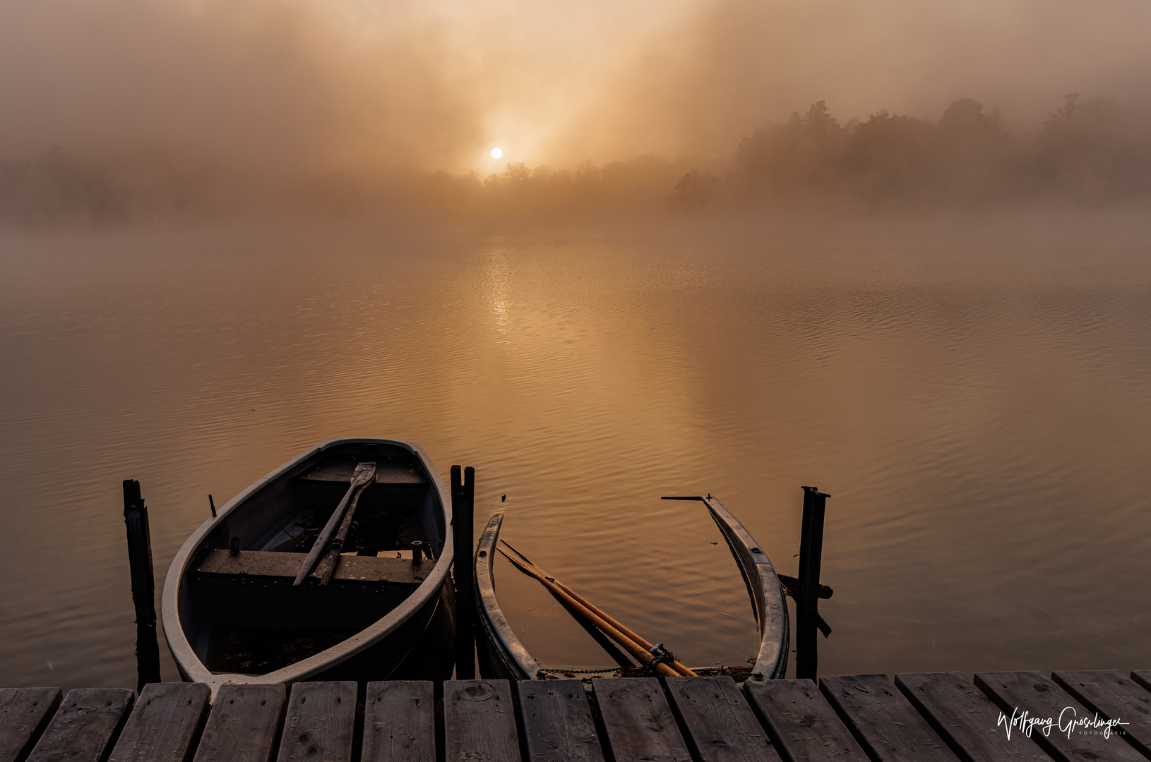 Früh morgens am See