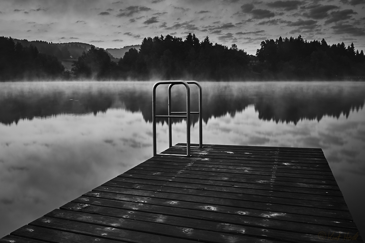 Früh morgens am See...