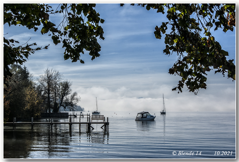 Früh Morgens am See