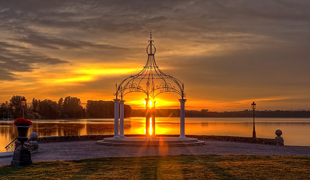 Früh Morgens am Strandbad