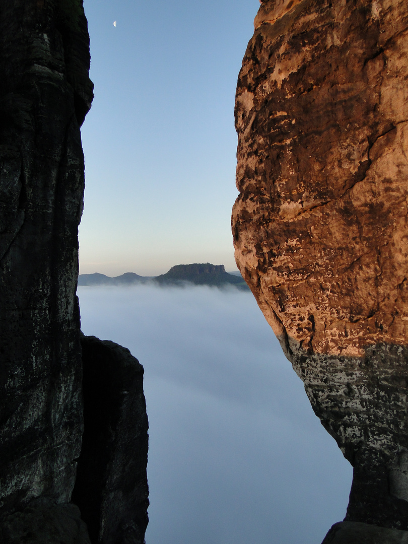 früh morgens an der Bastei 7