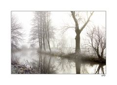 Früh morgens an der Sempt in Erding-Langengeisling