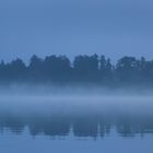 früh morgens auf dem Luzien See