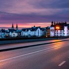 Früh Morgens auf der alten Moselbrücke