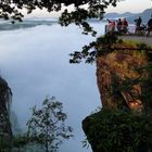 früh morgens auf der Bastei 2