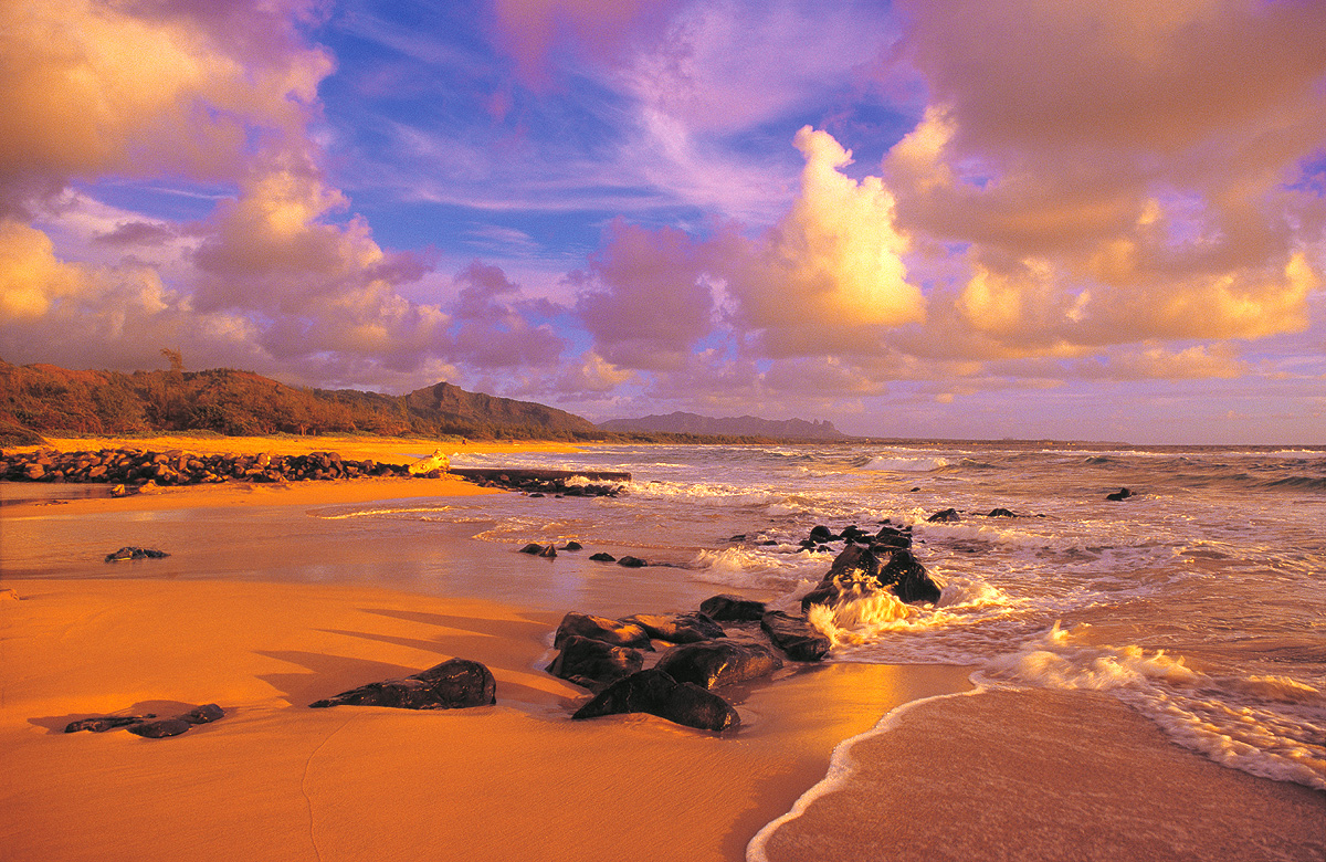 Früh morgens auf Hawaii