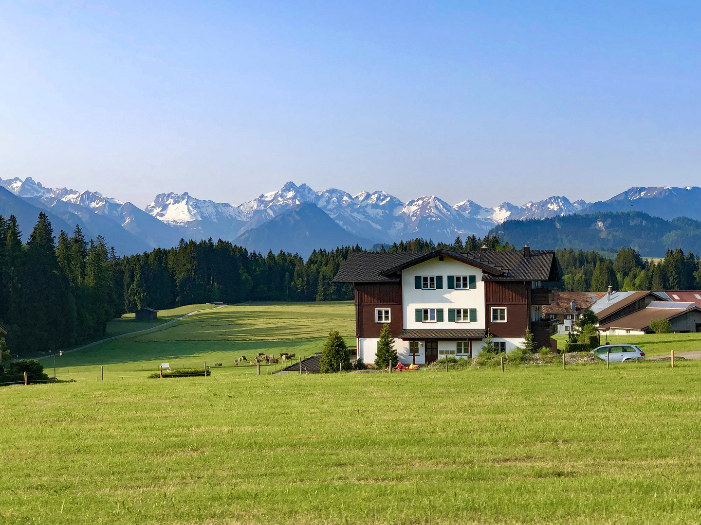 Früh morgens im Allgäu 