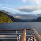 Früh morgens im Fjord
