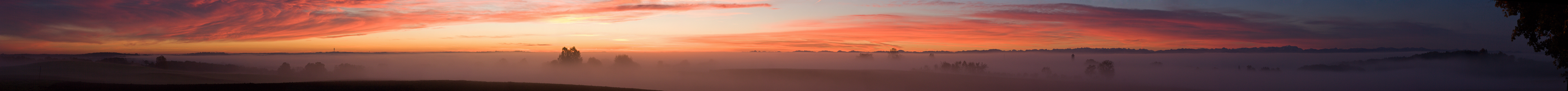 Früh Morgens im Herbst