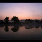 früh morgens im Spätsommer...