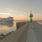 früh morgens in Lübeck-Travemünde 