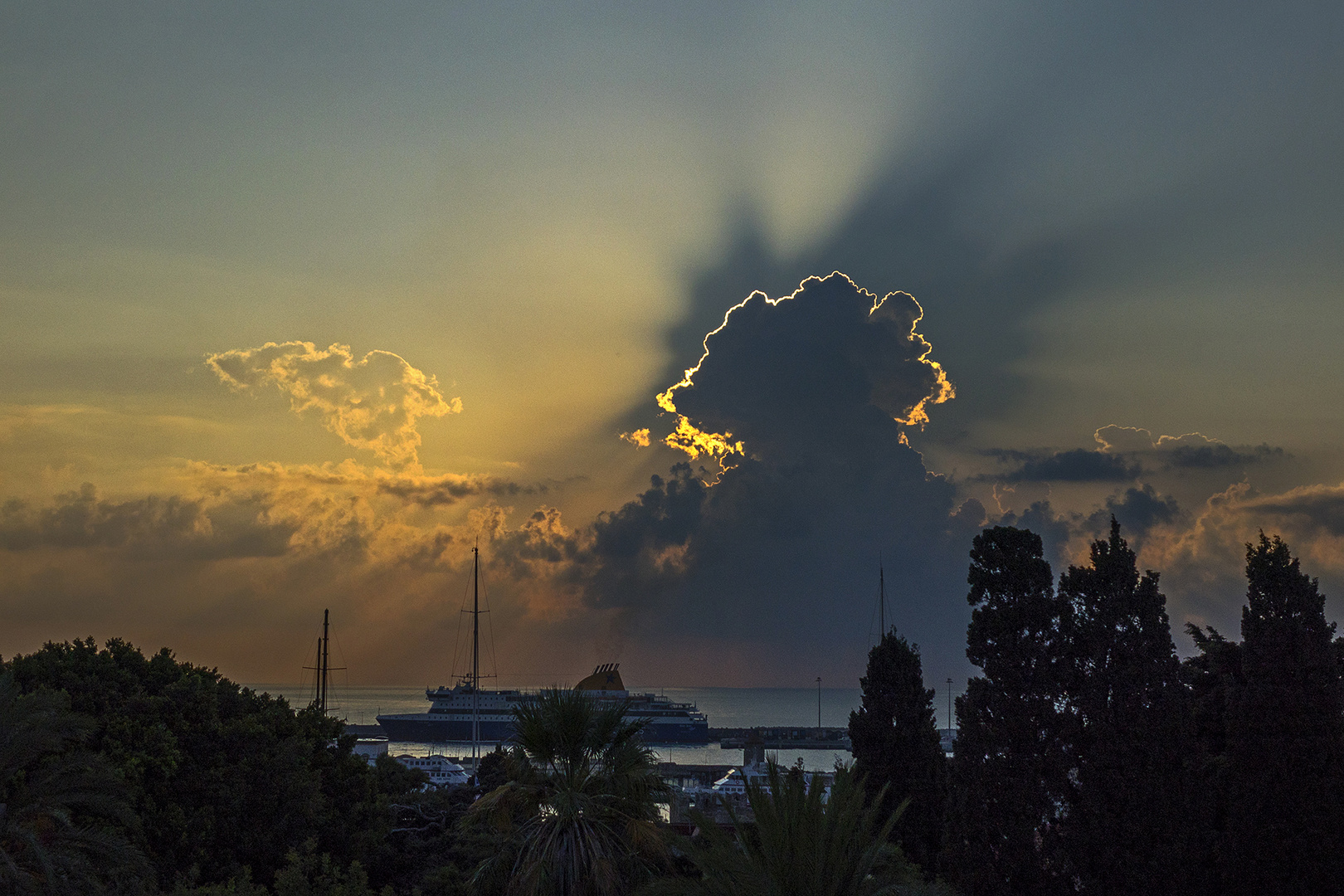 Früh morgens in Rhodos