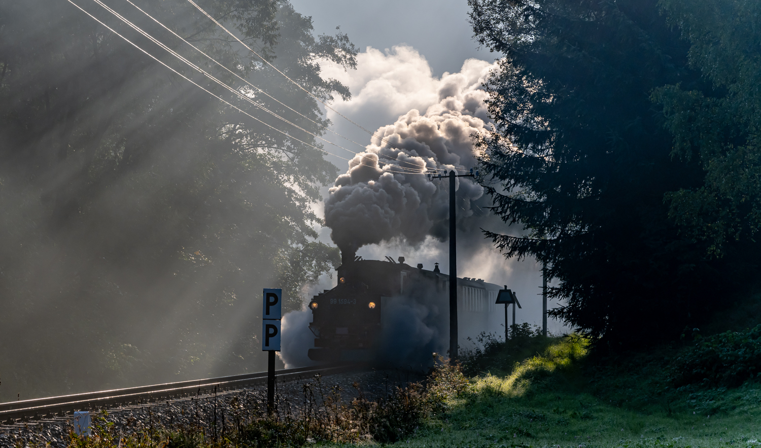 Früh morgens in Schmalzgrube