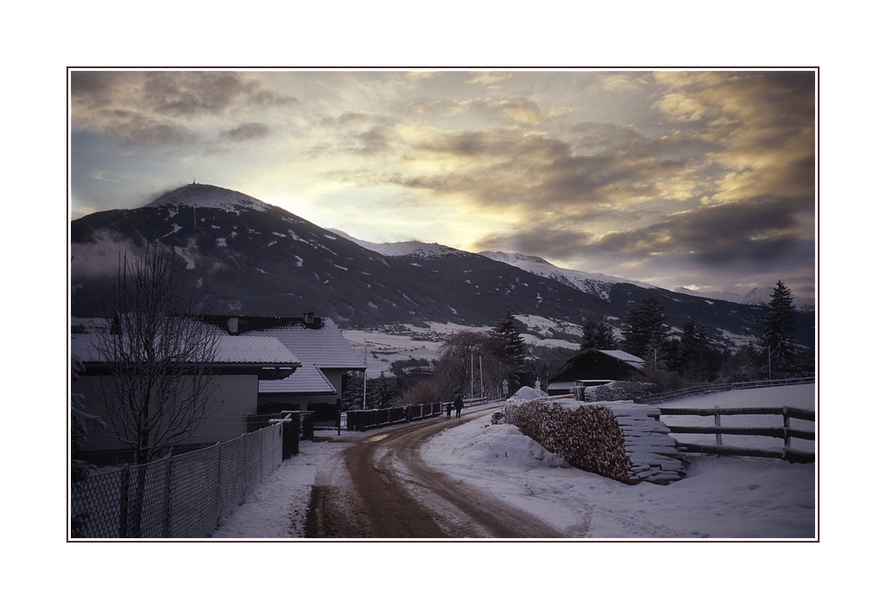 Früh morgens in Tirol...