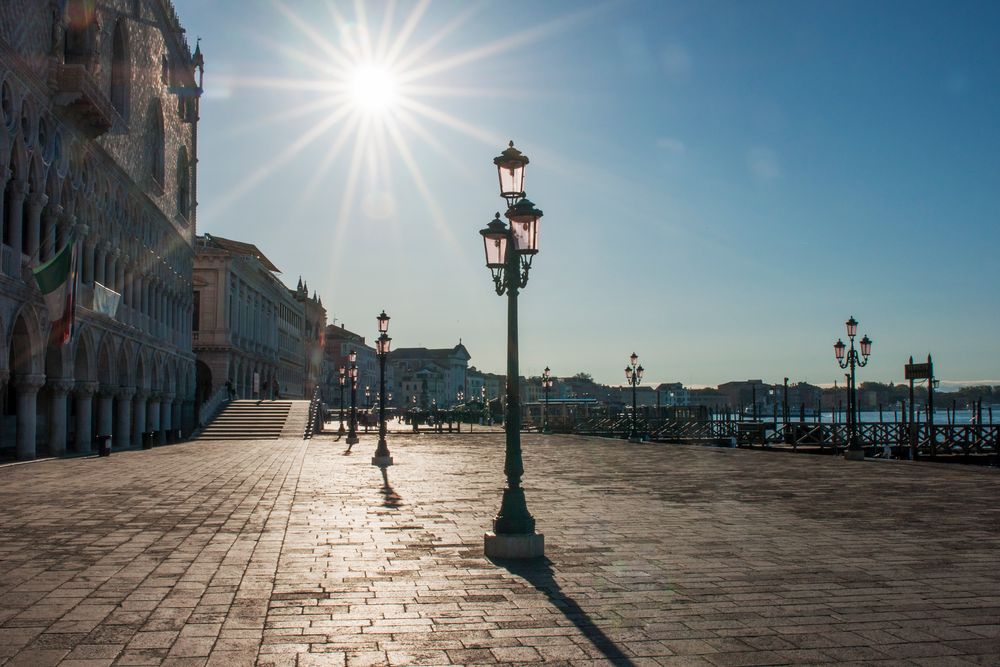 früh Morgens in Venedig