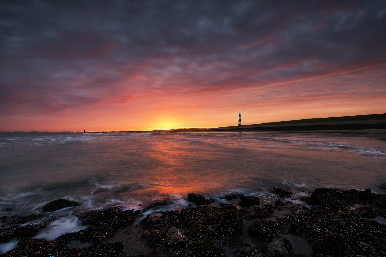 Früh morgens in Zeeland