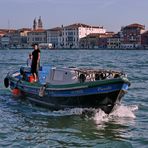 Früh morgens Venezianischer Arbeitsalltag