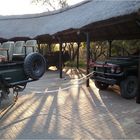 Früh morgens vor dem Game Drive...