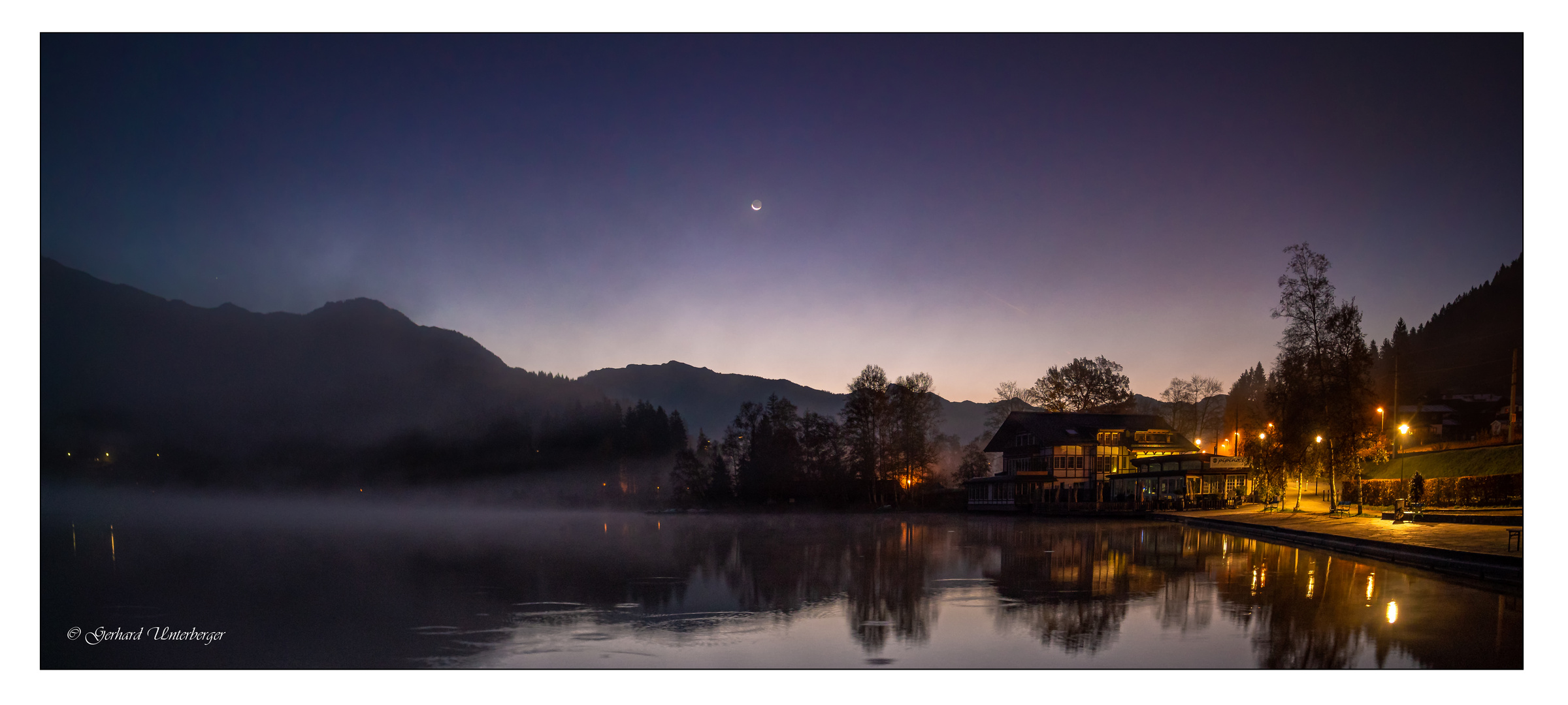 Früh, sehr früh am Morgen am Schwarzsee