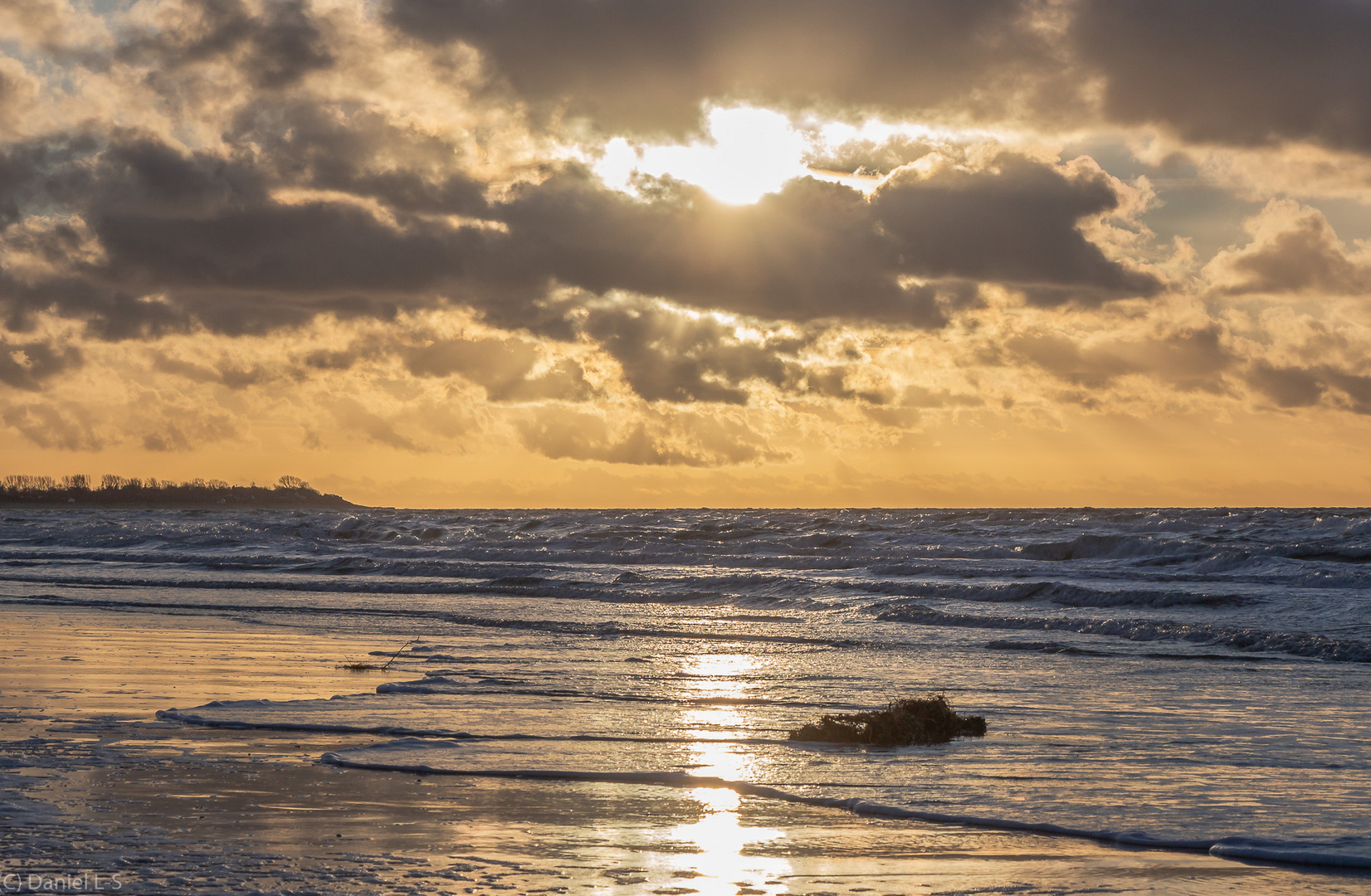 Frühe Abendsonne am Weststrand Fischland Darß