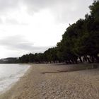 Frühe Morgenstimmung am Strand von Tucepi